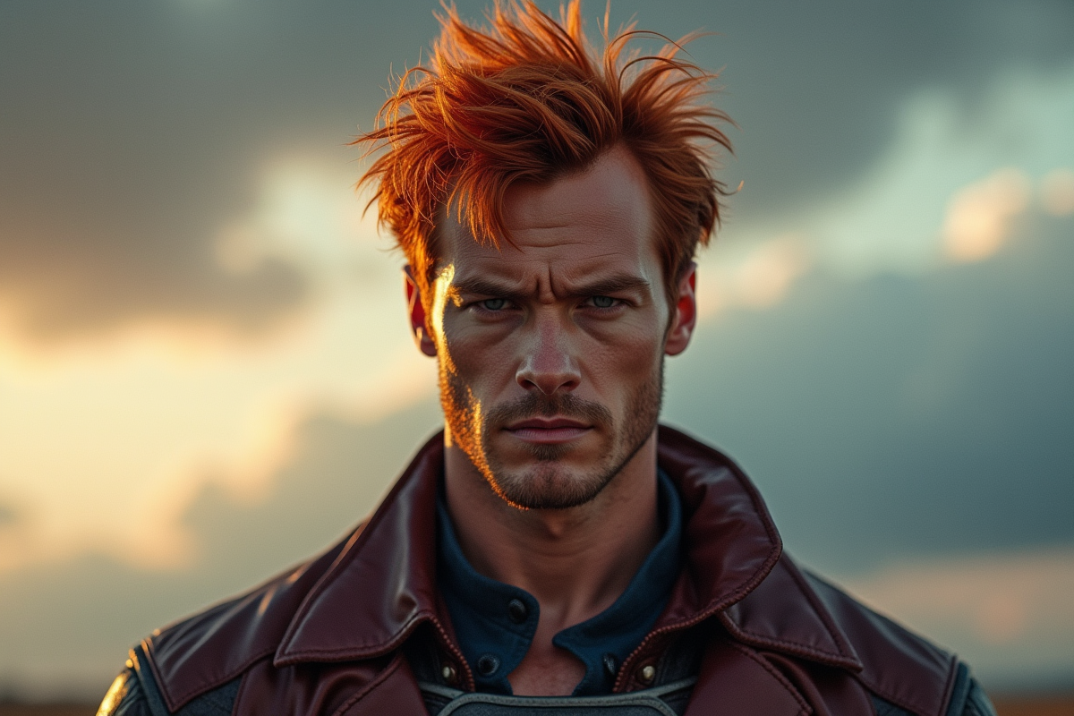 cheveux roux